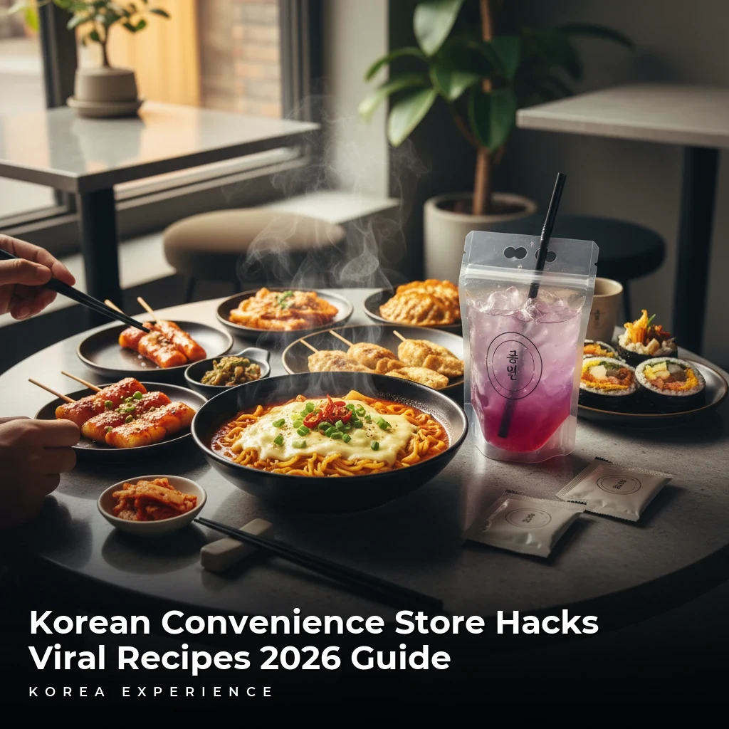 Korean Convenience Store Hacks Viral Recipes 2026 Guide