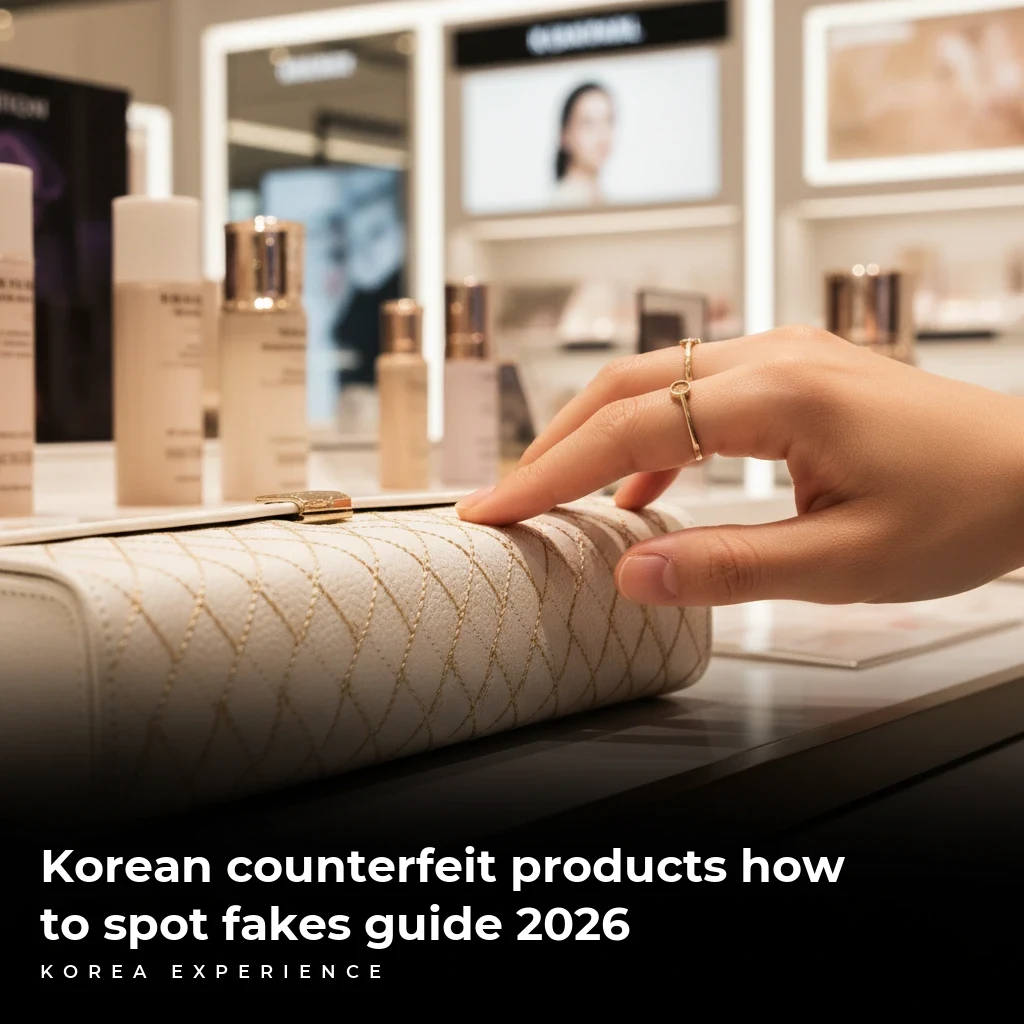 Korean counterfeit products how to spot fakes guide 2026