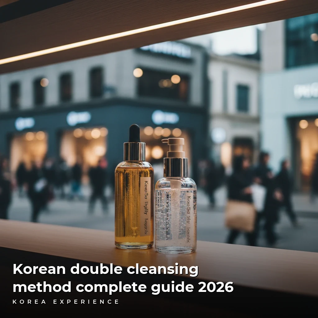 Korean double cleansing method complete guide 2026