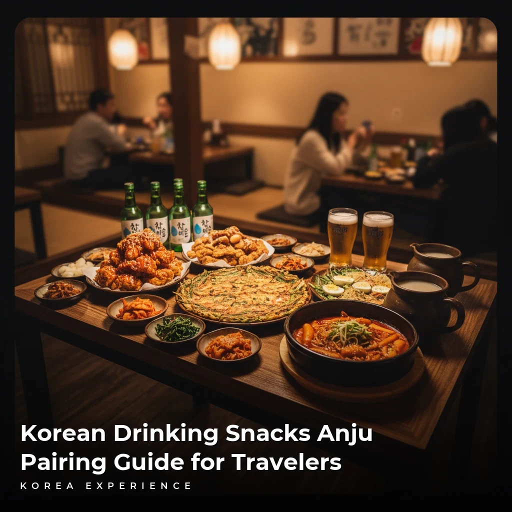 Korean Drinking Snacks Anju Pairing Guide for Travelers