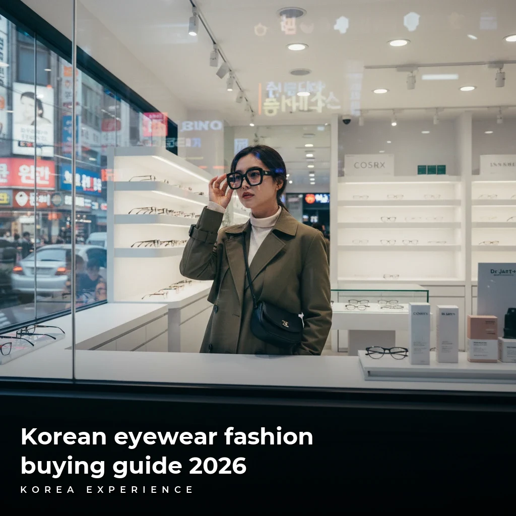 Korean eyewear fashion buying guide 2026