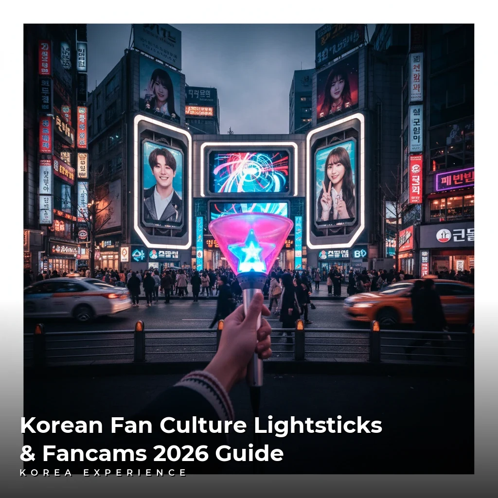 Korean Fan Culture Lightsticks & Fancams 2026 Guide