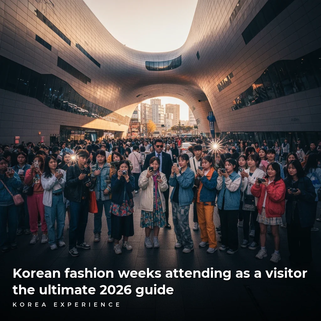 Korean fashion weeks attending as a visitor: the ultimate 2026 guide