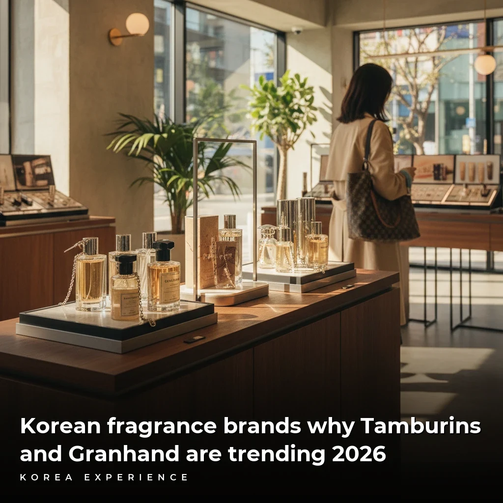 Korean fragrance brands why Tamburins and Granhand are trending 2026