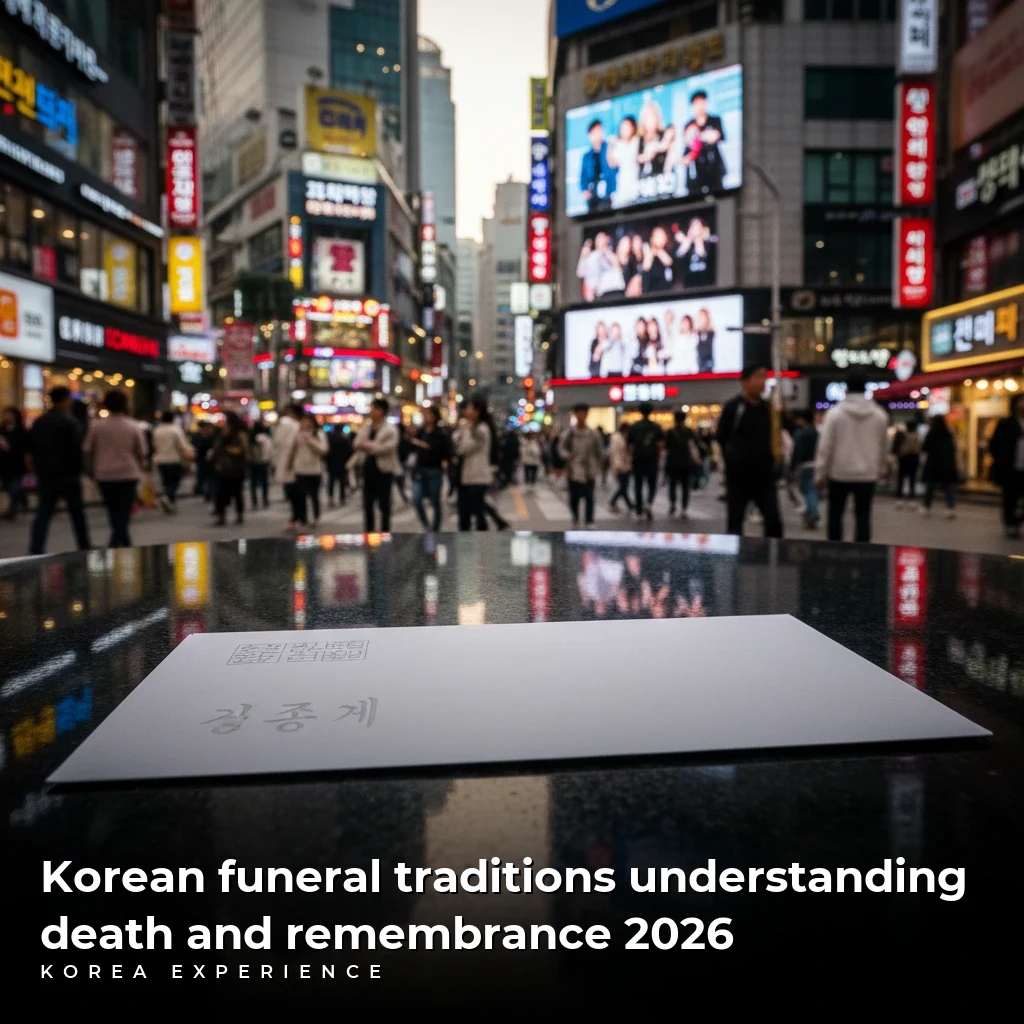 Korean funeral traditions understanding death and remembrance 2026