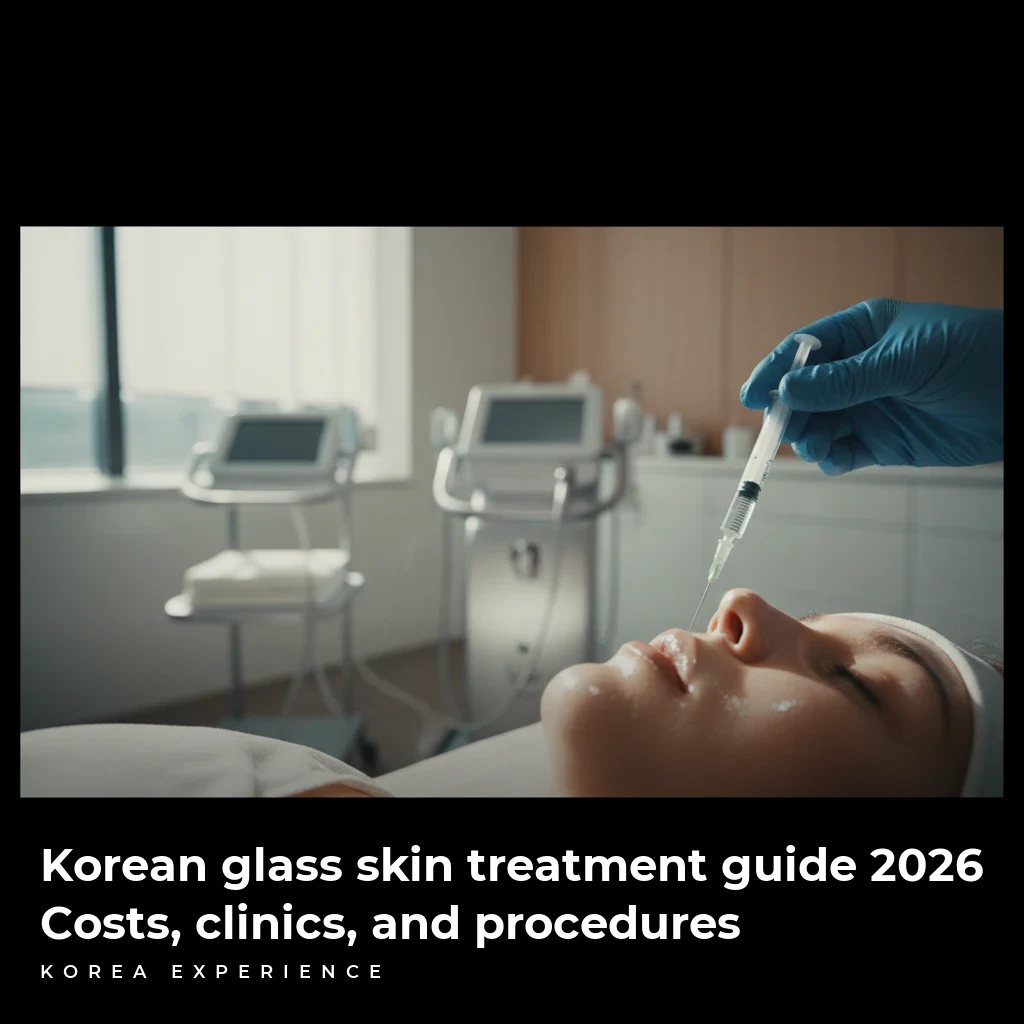 Korean glass skin treatment guide 2026: Costs, clinics, and procedures
