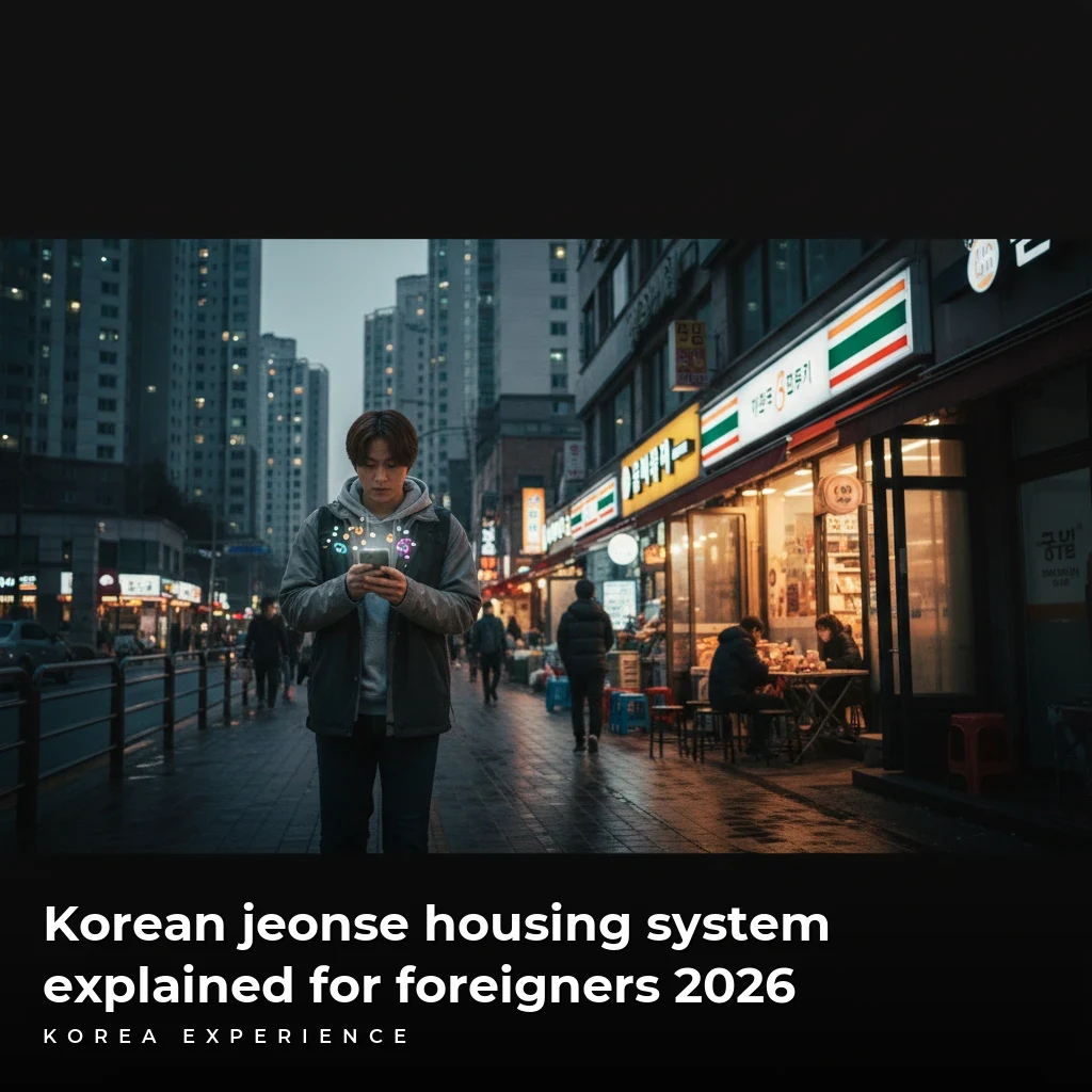 Korean jeonse housing system explained for foreigners 2026