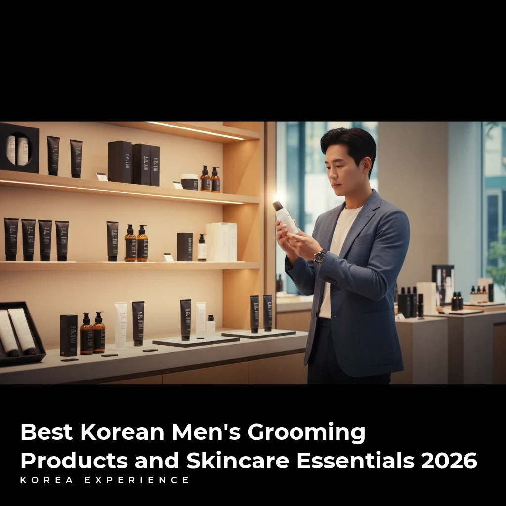 Best Korean Men's Grooming Products and Skincare Essentials 2026