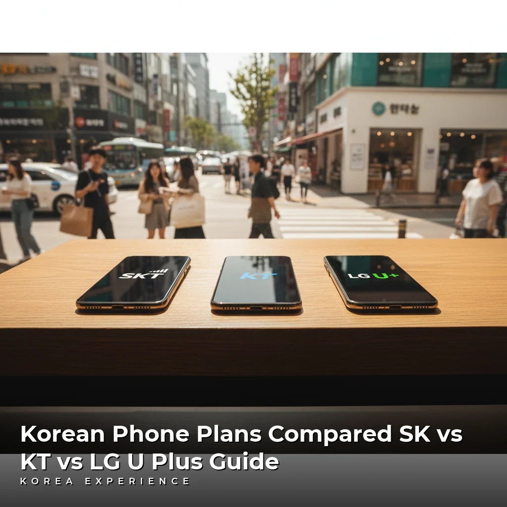 Korean Phone Plans Compared SK vs KT vs LG U Plus Guide