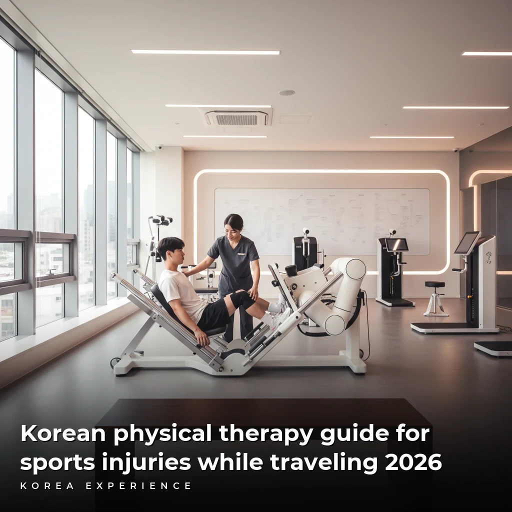 Korean physical therapy guide for sports injuries while traveling 2026