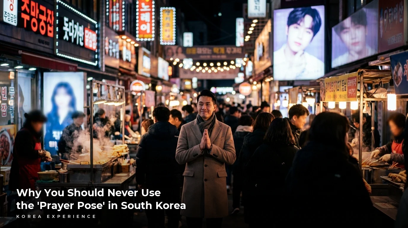 Why You Should Never Use the 'Prayer Pose' in South Korea