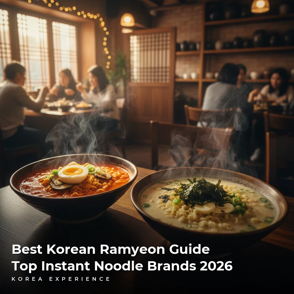 Best Korean Ramyeon Guide Top Instant Noodle Brands 2026