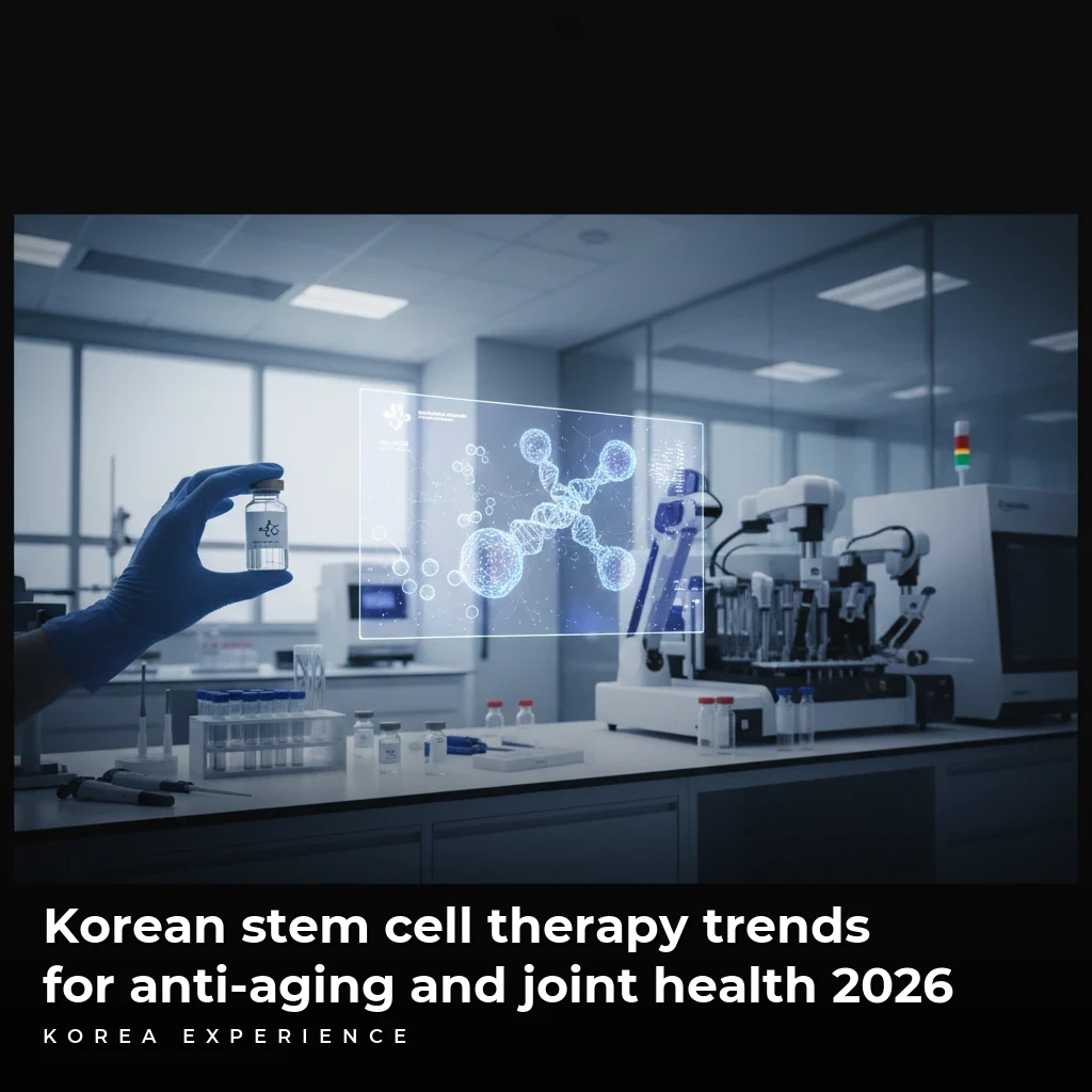 Korean stem cell therapy trends for anti-aging and joint health 2026