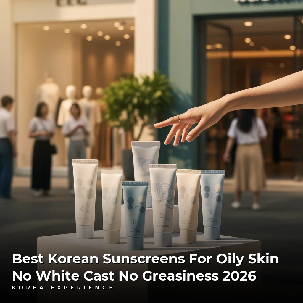 Best Korean Sunscreens For Oily Skin No White Cast No Greasiness 2026