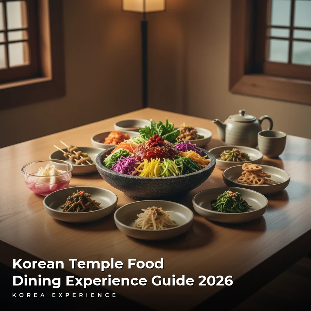 Korean Temple Food Dining Experience Guide 2026
