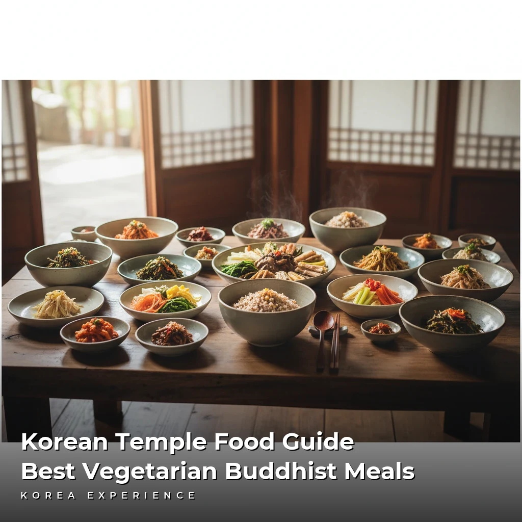 Korean Temple Food Guide Best Vegetarian Buddhist Meals