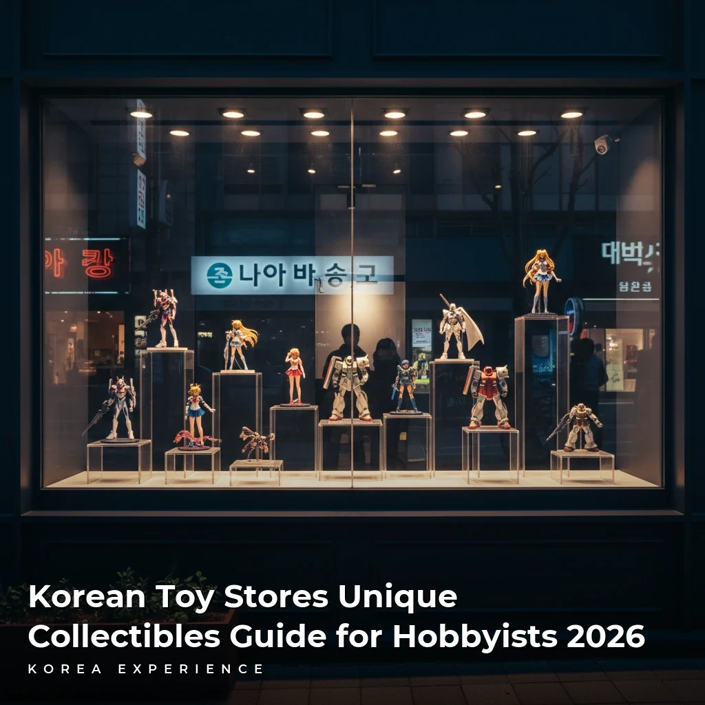 Korean Toy Stores Unique Collectibles Guide for Hobbyists 2026