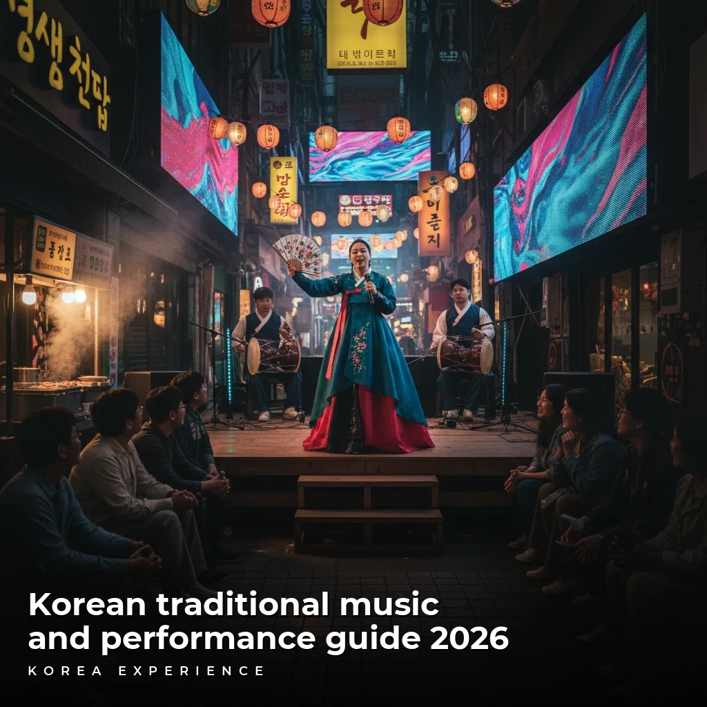 Korean traditional music and performance guide 2026