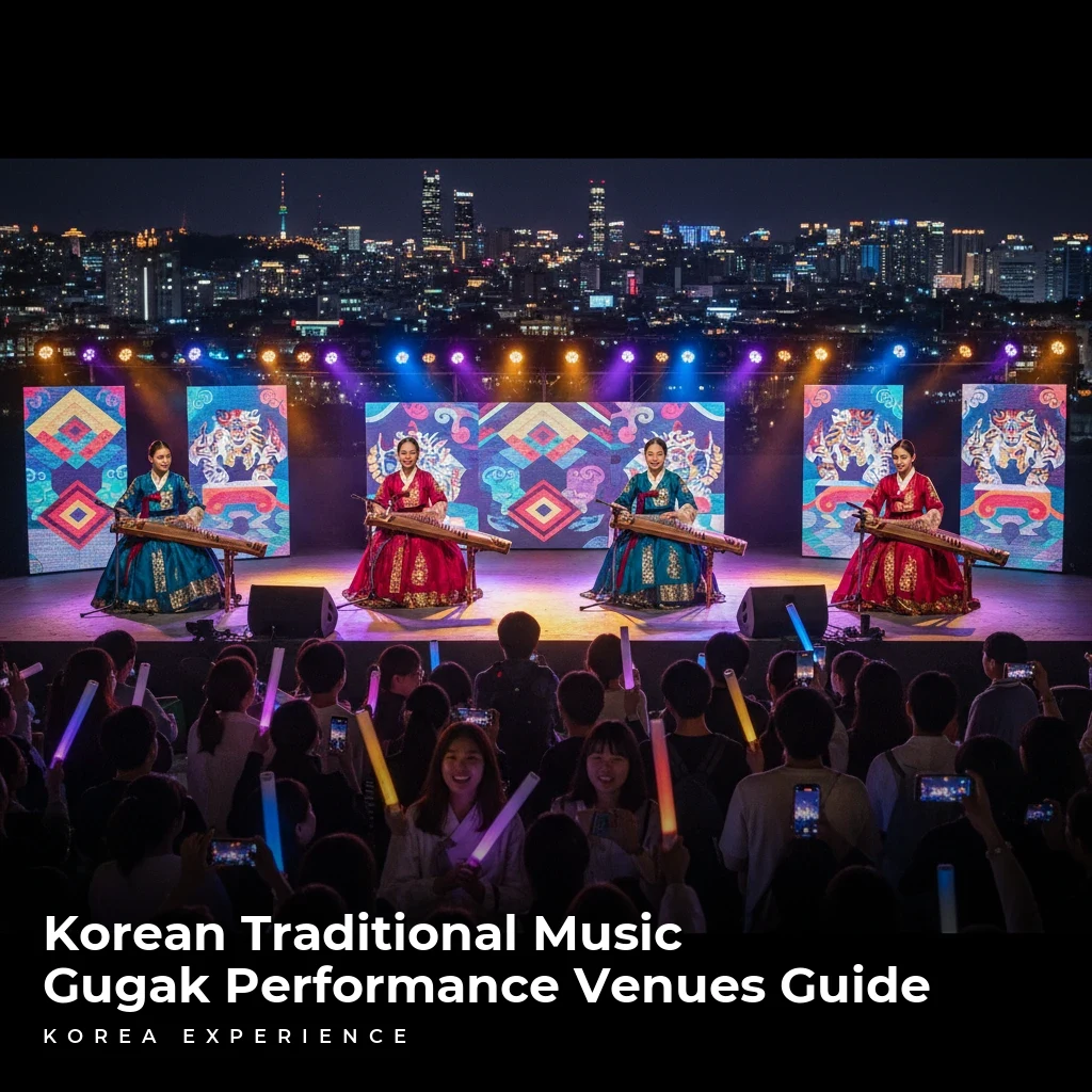 Korean Traditional Music Gugak Performance Venues Guide