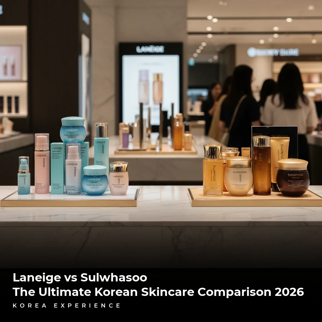 Laneige vs Sulwhasoo: The Ultimate Korean Skincare Comparison 2026