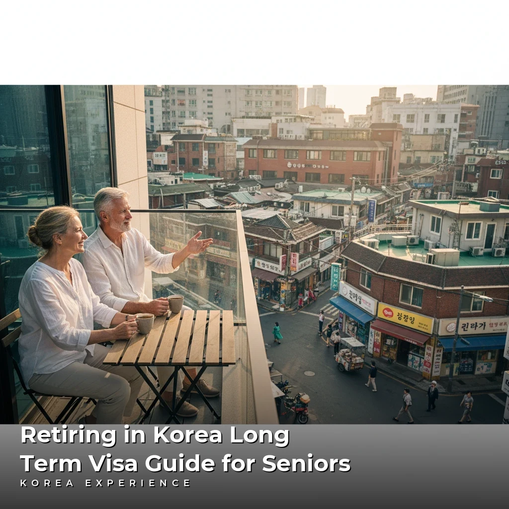 Retiring in Korea Long Term Visa Guide for Seniors