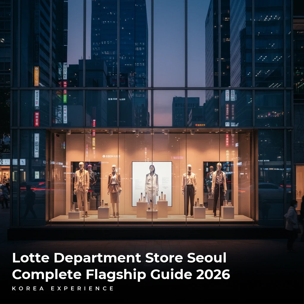 Lotte Department Store Seoul: Complete Flagship Guide 2026