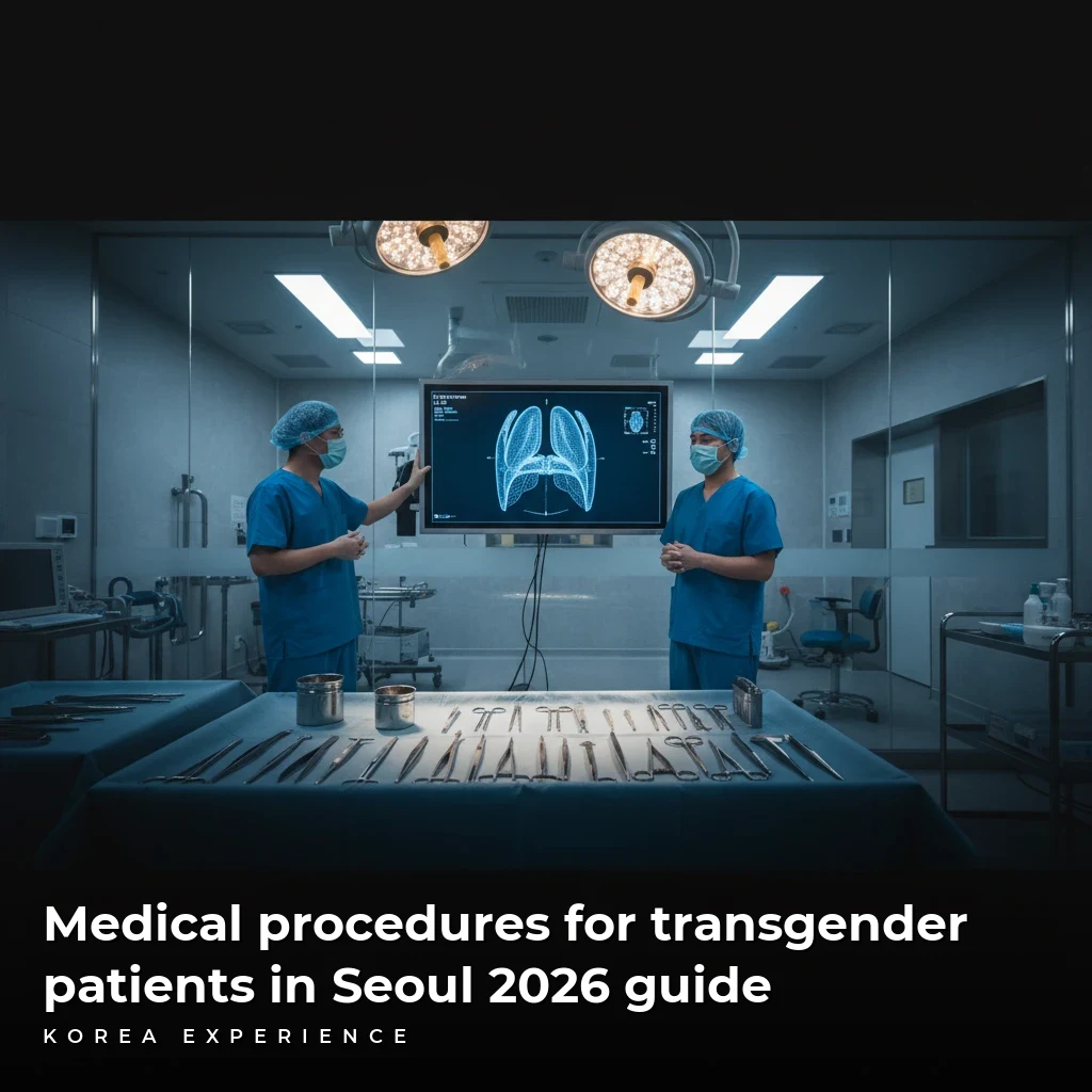 Medical procedures for transgender patients in Seoul 2026 guide