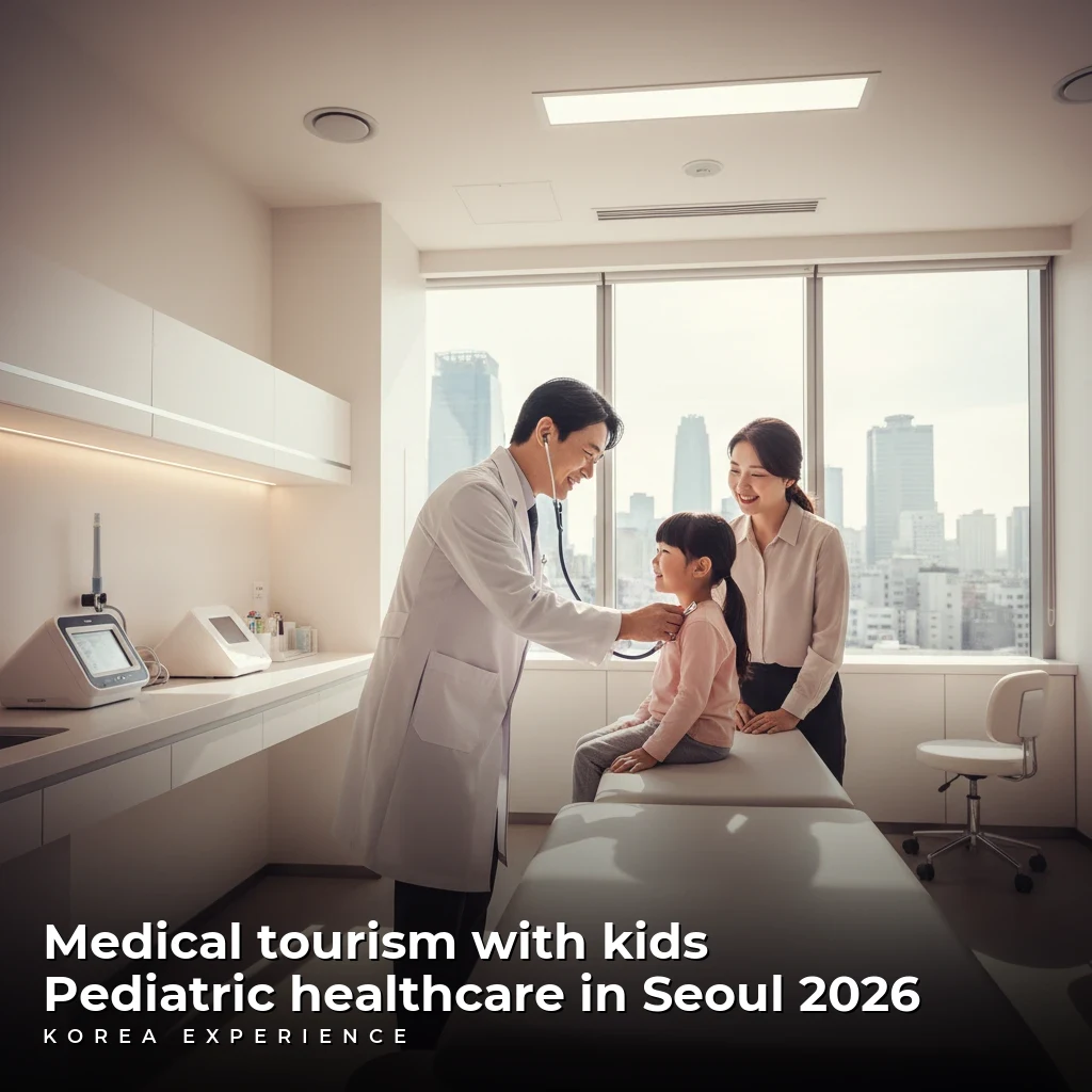 Medical tourism with kids: Pediatric healthcare in Seoul 2026