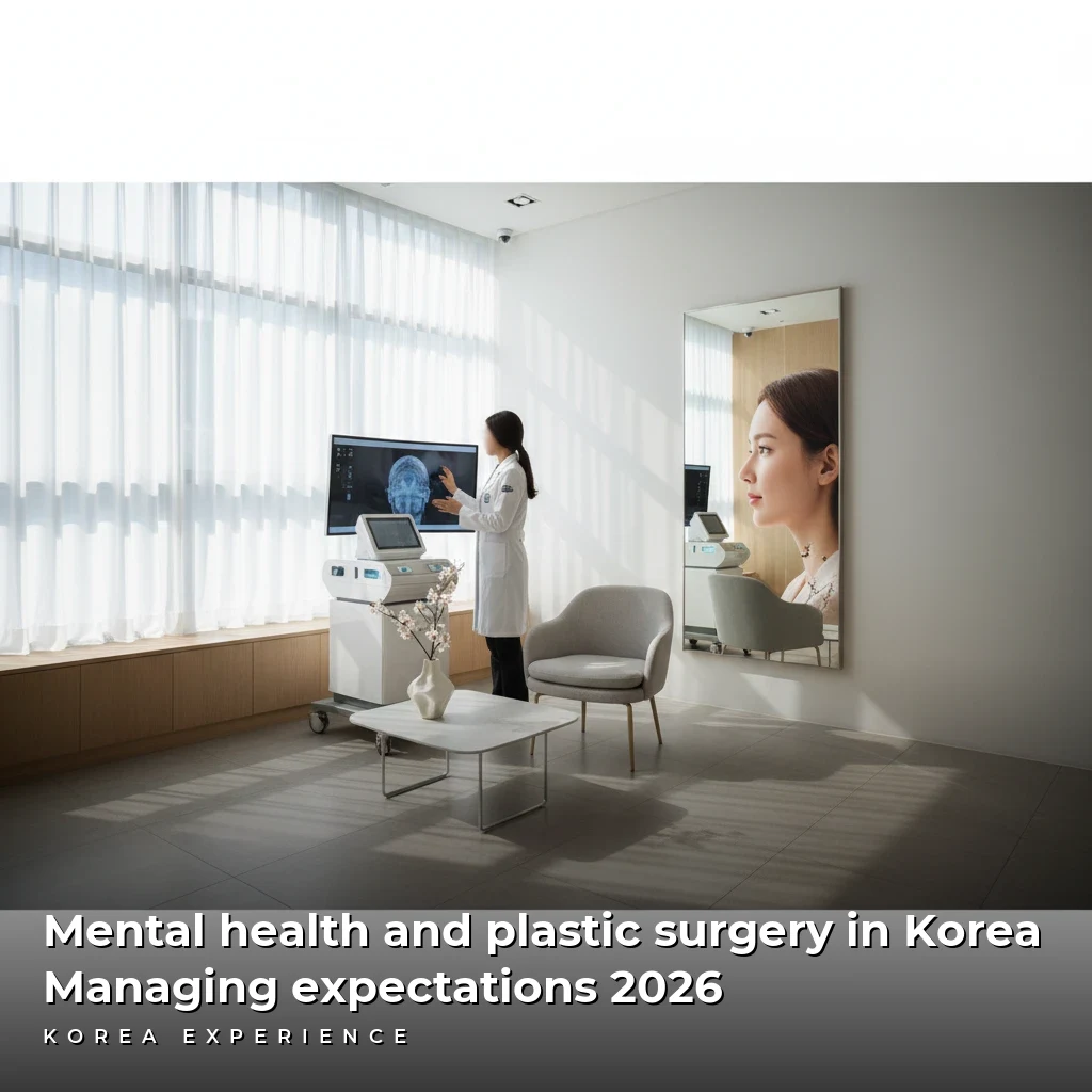 Mental health and plastic surgery in Korea: Managing expectations 2026