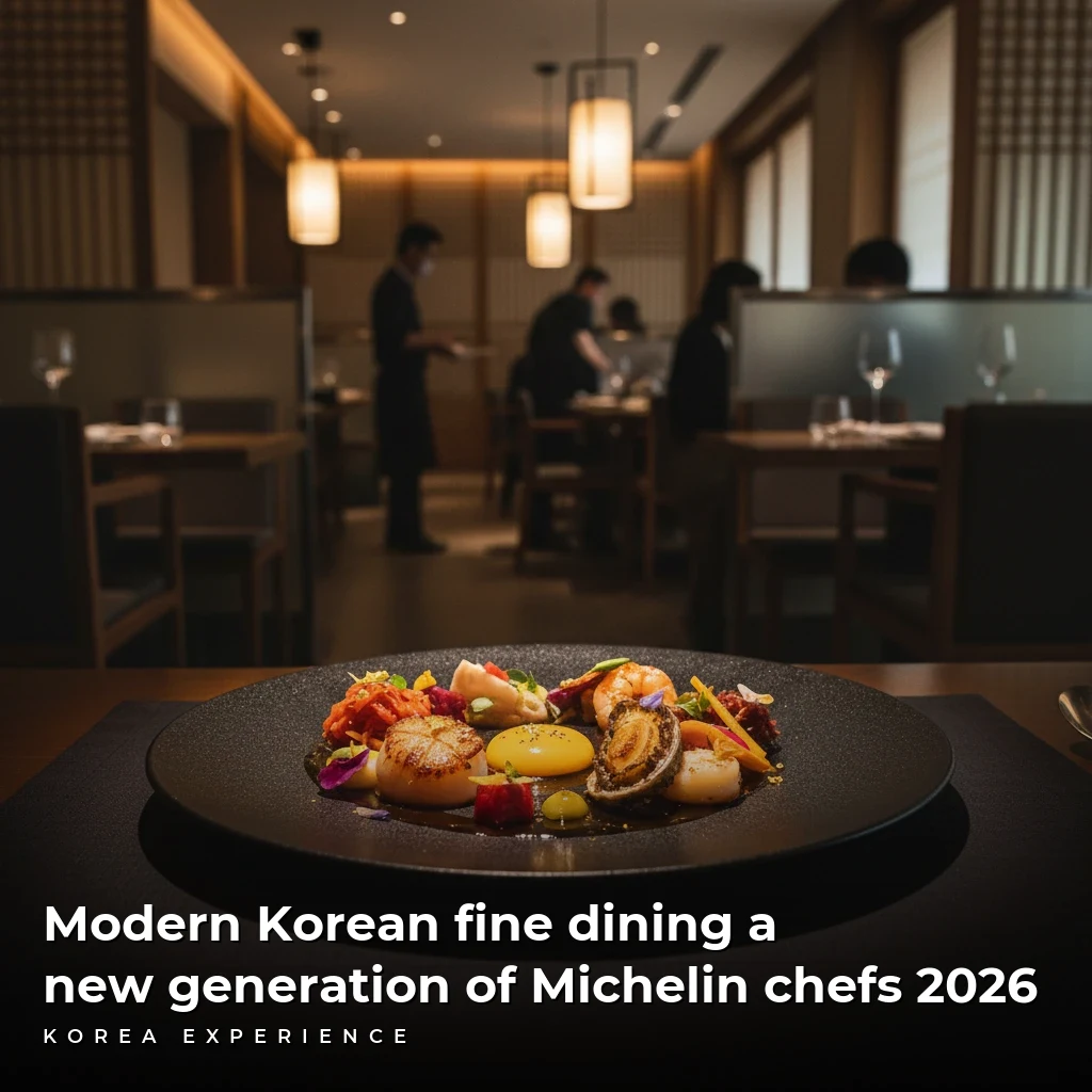 Modern Korean fine dining a new generation of Michelin chefs 2026