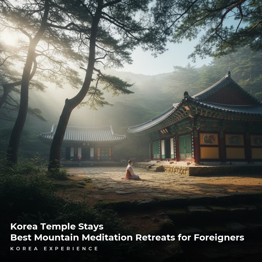 Korea Temple Stays: Best Mountain Meditation Retreats for Foreigners