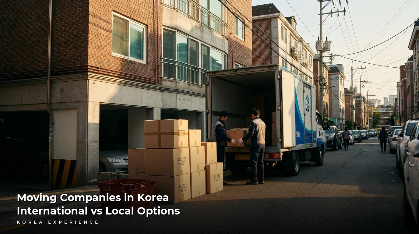 Moving Companies in Korea: International vs Local Options