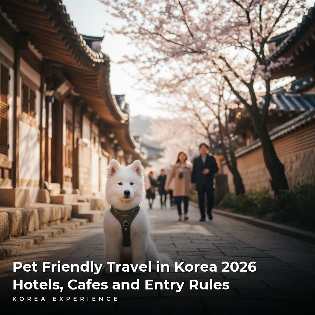 Pet Friendly Travel in Korea 2026: Hotels, Cafes and Entry Rules