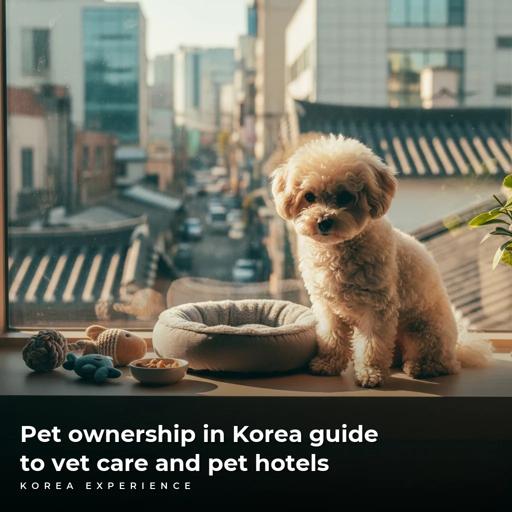 Pet ownership in Korea guide to vet care and pet hotels