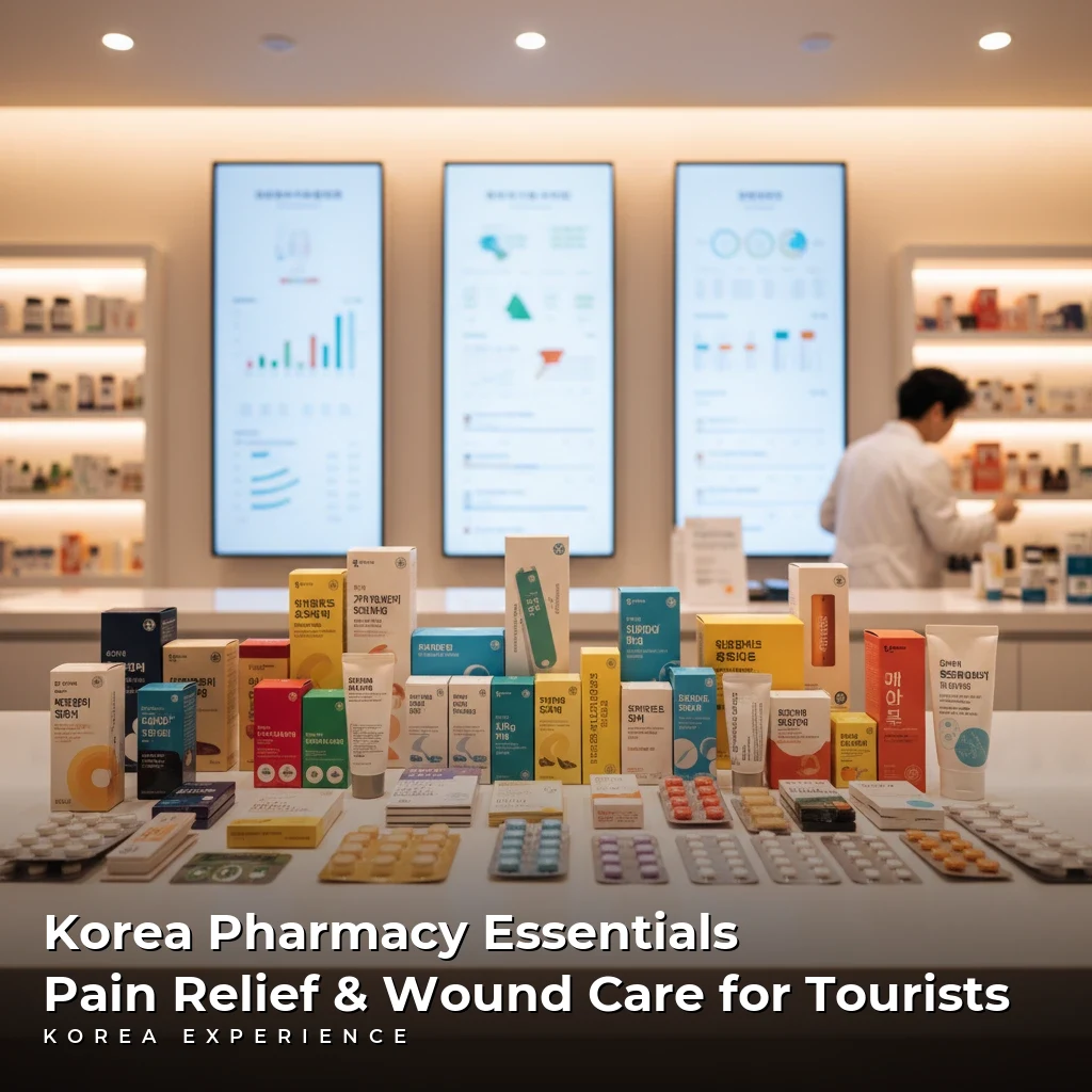 Korea Pharmacy Essentials: Pain Relief & Wound Care for Tourists