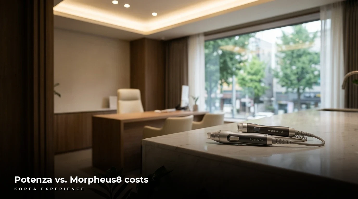 Potenza vs. Morpheus8 in Seoul: 2026 Cost Guide & Comparison
