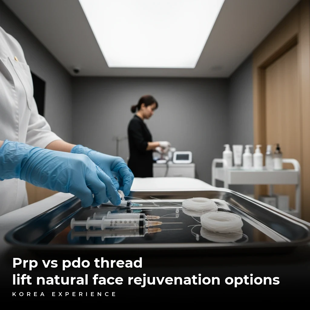 Prp vs pdo thread lift natural face rejuvenation options