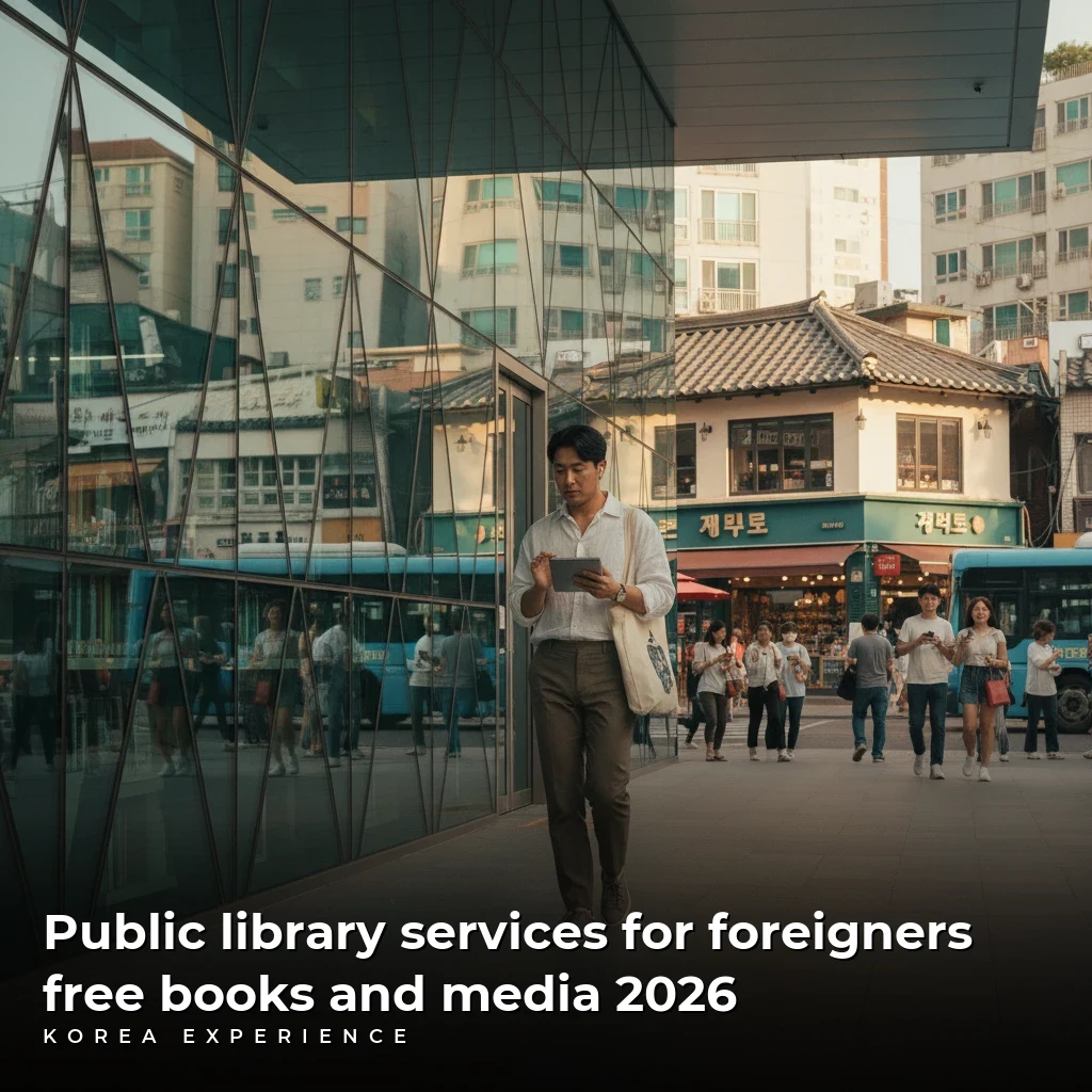 Public library services for foreigners free books and media 2026