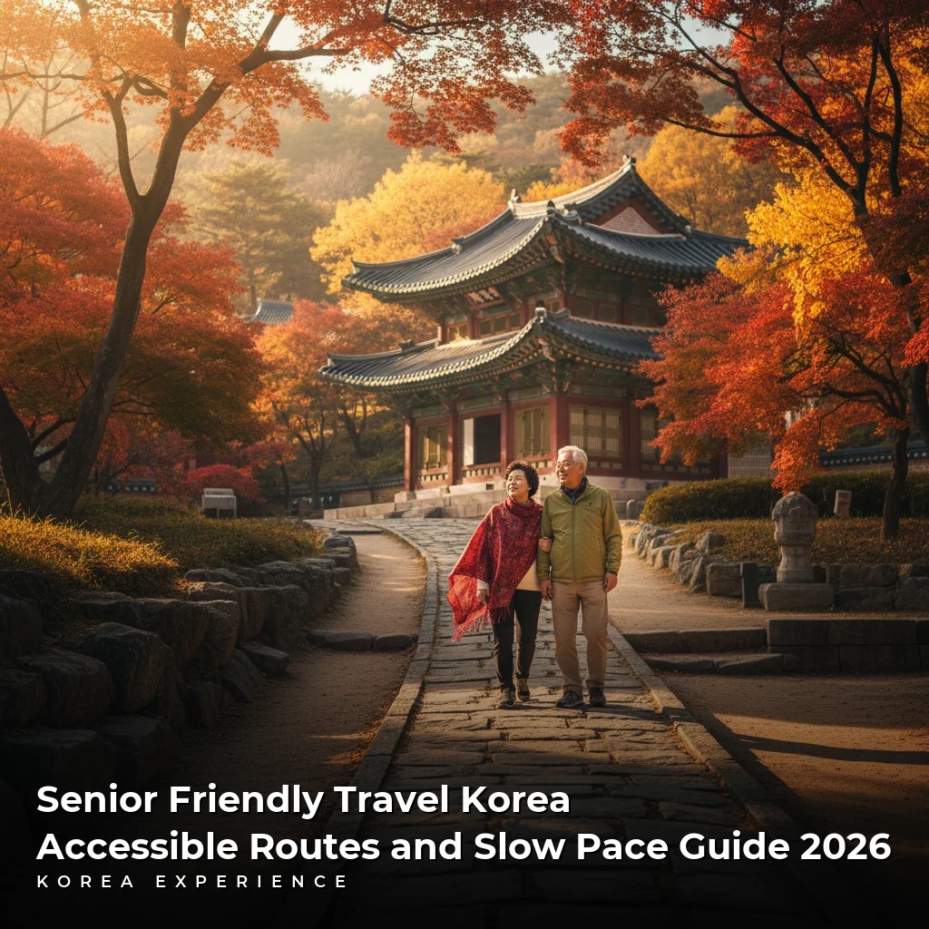 Senior Friendly Travel Korea: Accessible Routes and Slow Pace Guide 2026