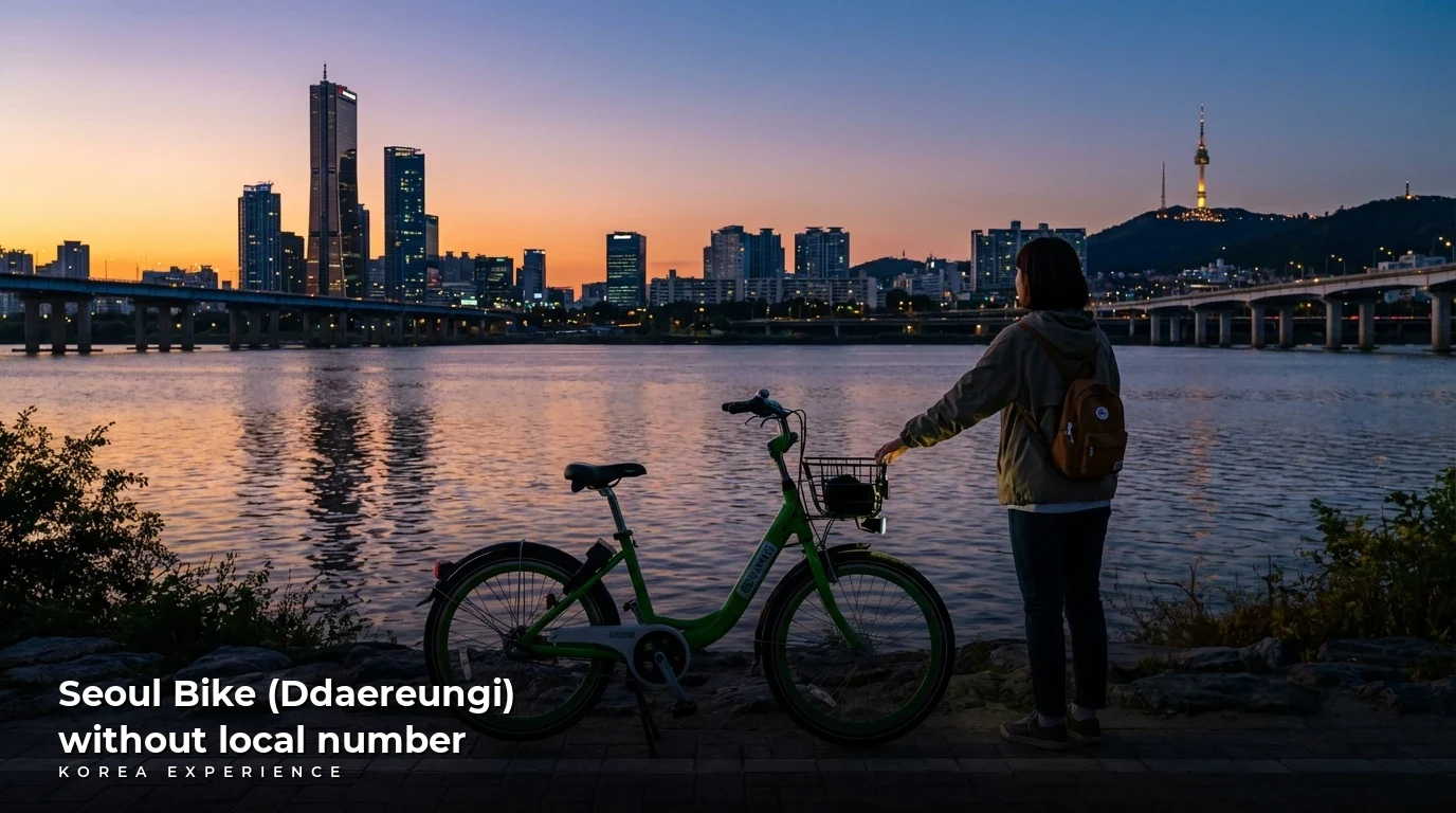 Seoul Bike 2026: How to Rent Ddaereungi Without a Korean Number