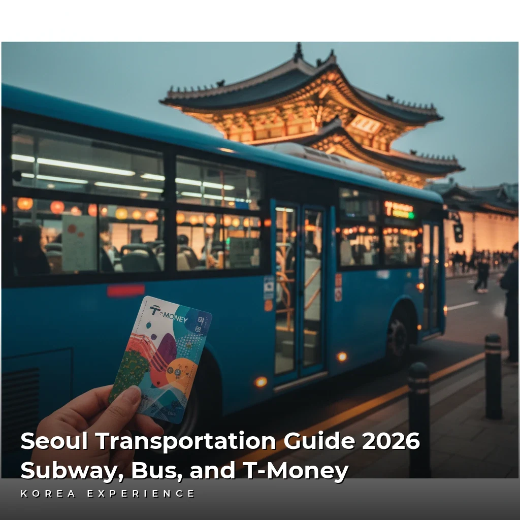 Seoul Transportation Guide 2026: Subway, Bus, and T-Money