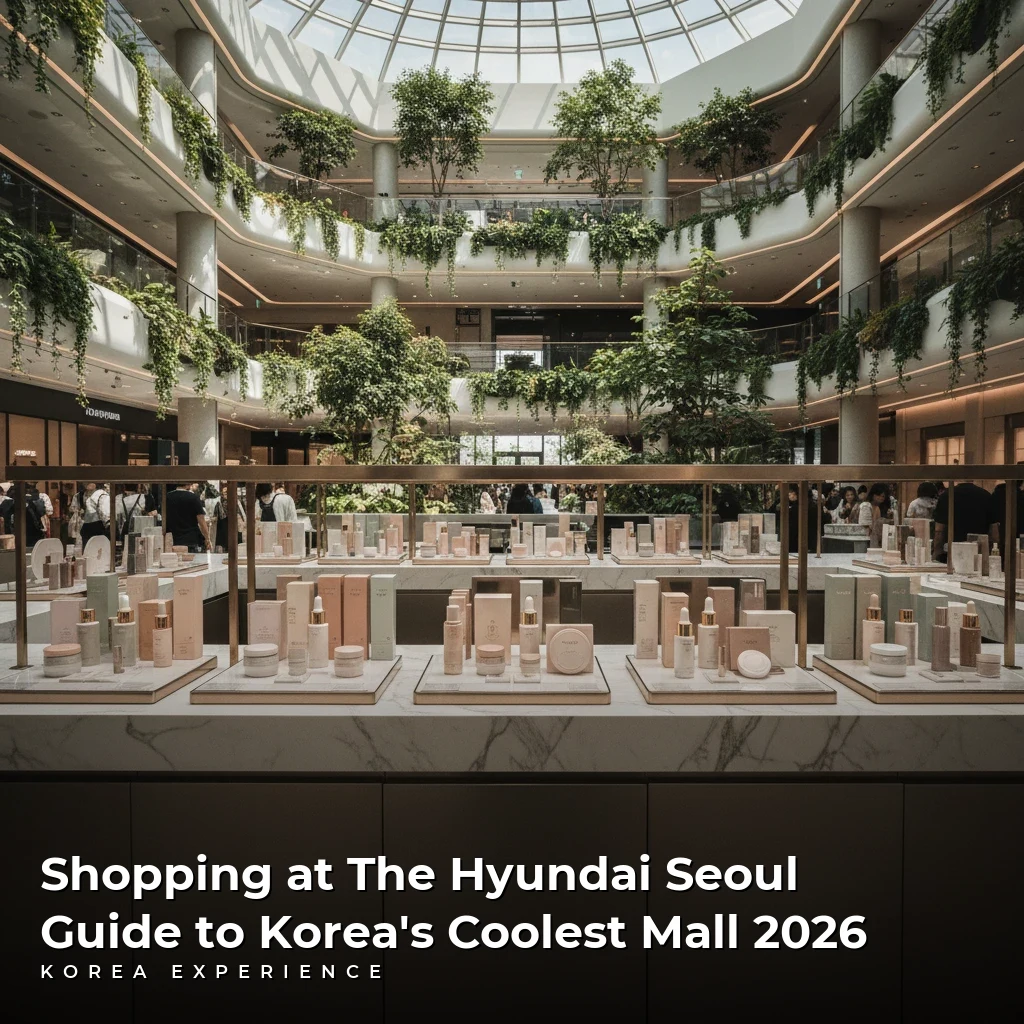 Shopping at The Hyundai Seoul: Guide to Korea's Coolest Mall 2026
