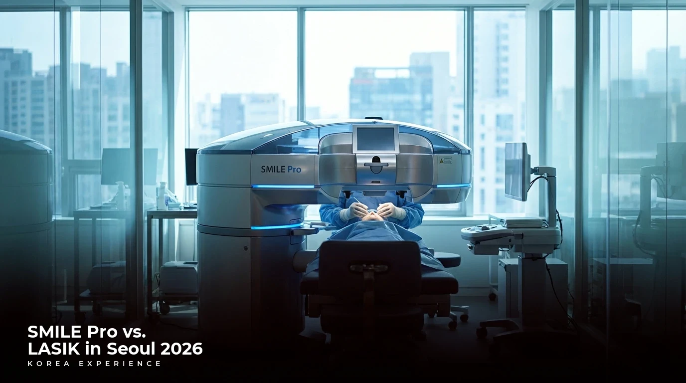 SMILE Pro vs. LASIK in Seoul 2026: Cost, Recovery & Results