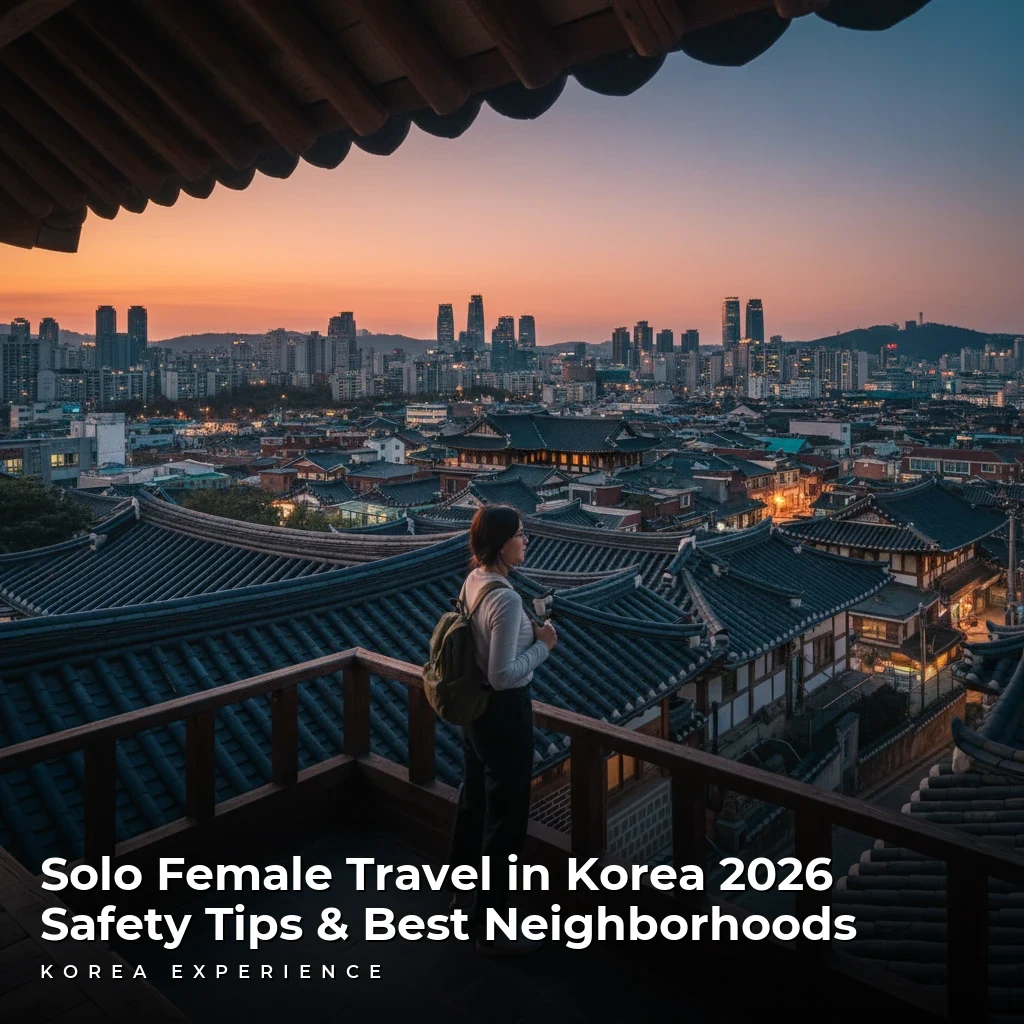 Solo Female Travel in Korea 2026: Safety Tips & Best Neighborhoods