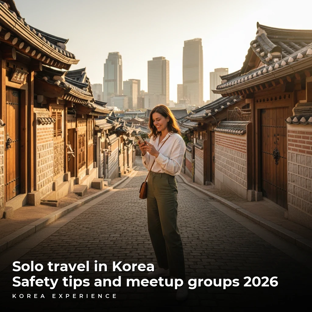 Solo travel in Korea: Safety tips and meetup groups 2026
