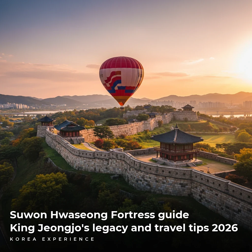 Suwon Hwaseong Fortress guide: King Jeongjo's legacy and travel tips 2026
