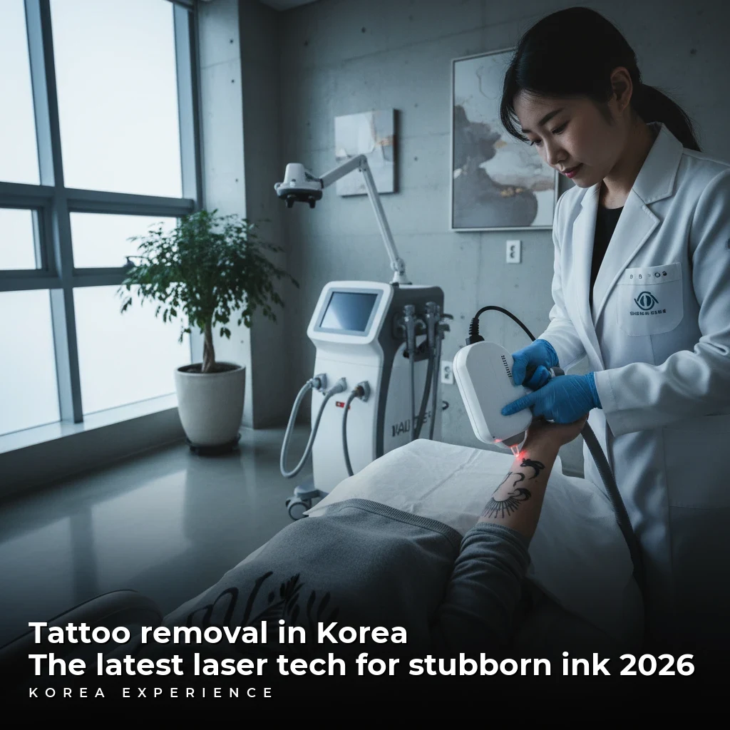 Tattoo removal in Korea: The latest laser tech for stubborn ink 2026