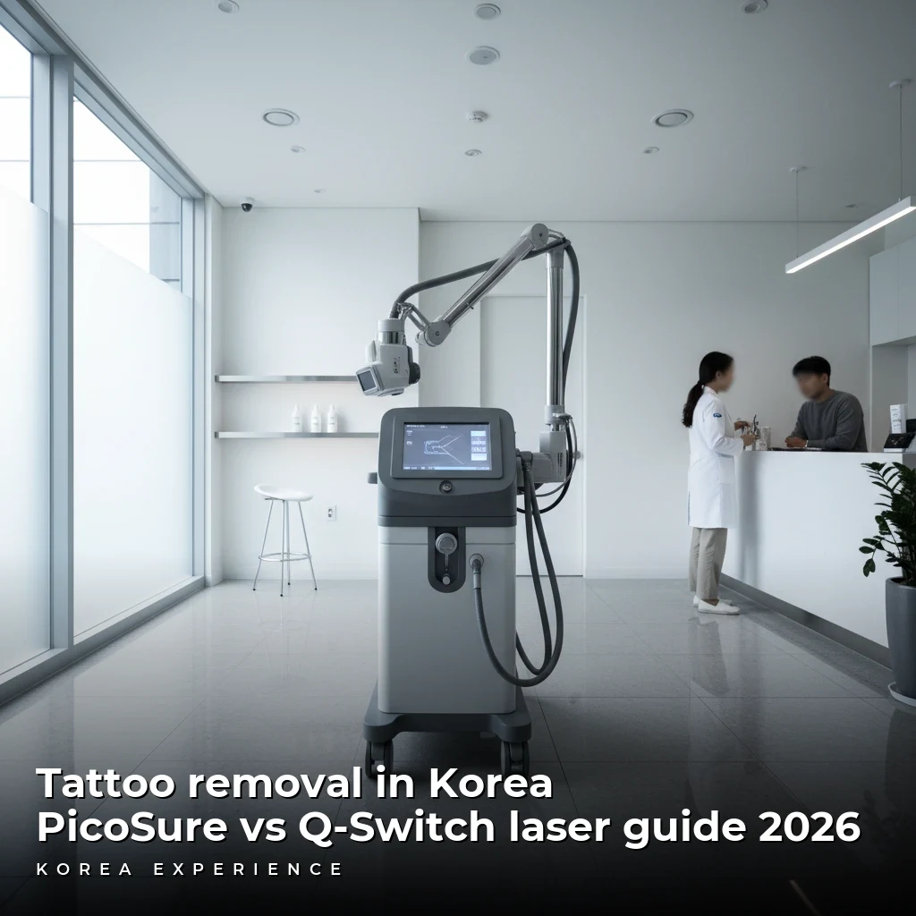 Tattoo removal in Korea: PicoSure vs Q-Switch laser guide 2026