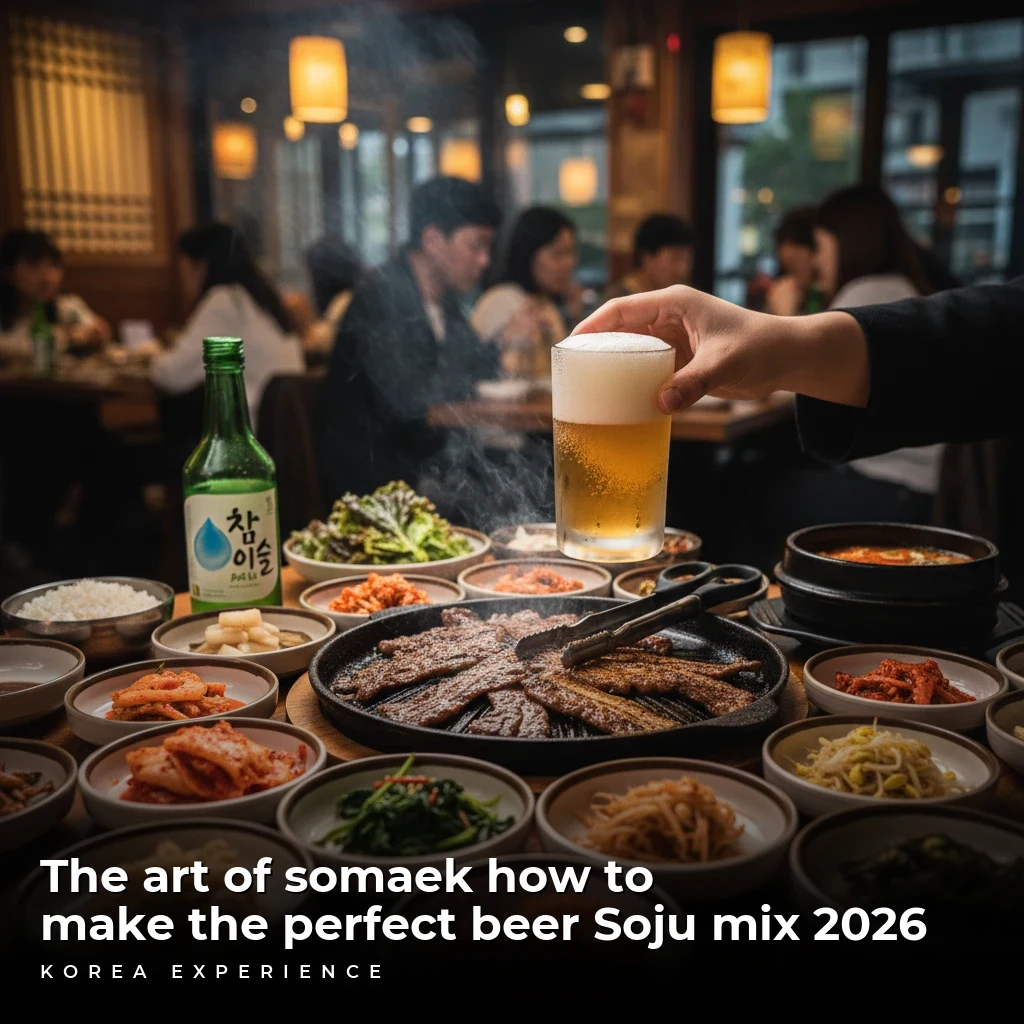 The art of somaek how to make the perfect beer Soju mix 2026
