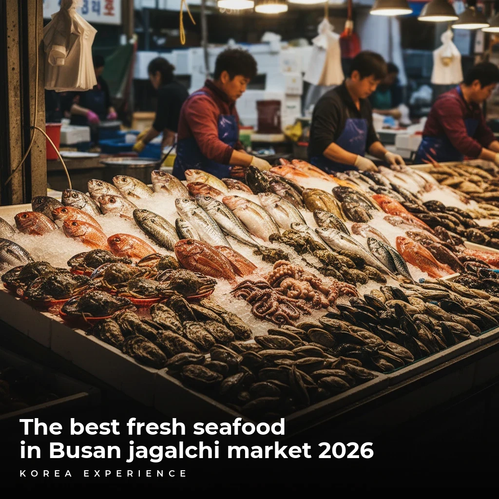 The best fresh seafood in Busan jagalchi market 2026